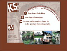 Tablet Screenshot of klaus-schreck-immobilien.de